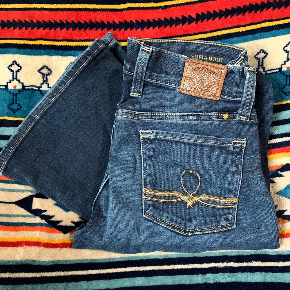 Lucky Brand Womens Sofia Boot Cut Jeans